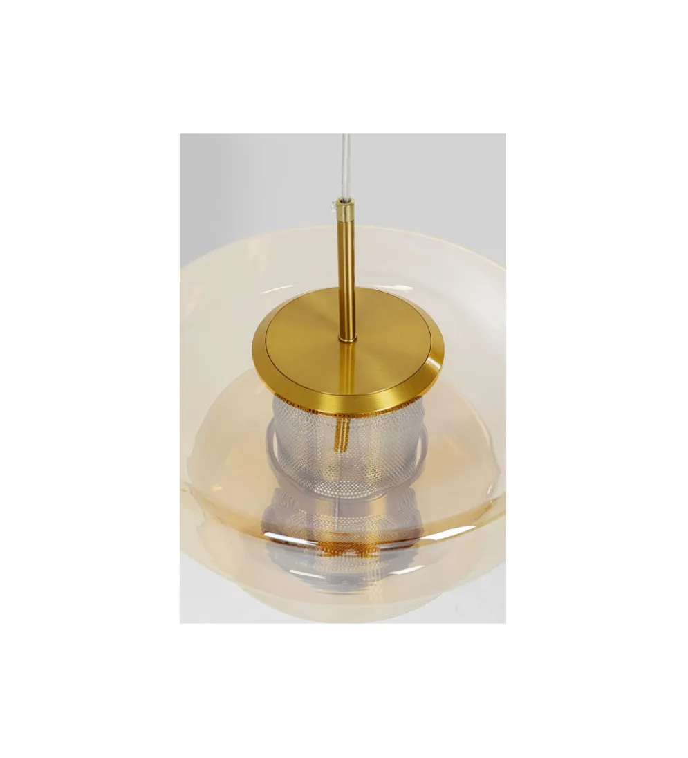 Lampa wisząca ARCADIA AMBER 34 cm