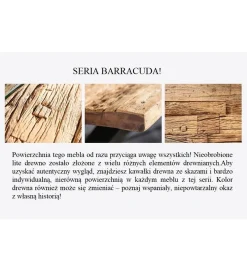 Lampa wisząca Barracuda 152 cm naturalna