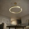 Lampa wisząca COSTA 60 cm złota