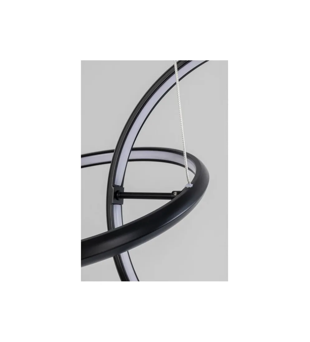 Lampa wisząca GALAXY LED 155 cm czarna