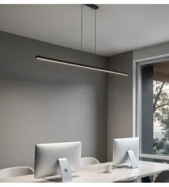 Lampa wisząca LED MERIDA DDXT2000 120 cm czarna