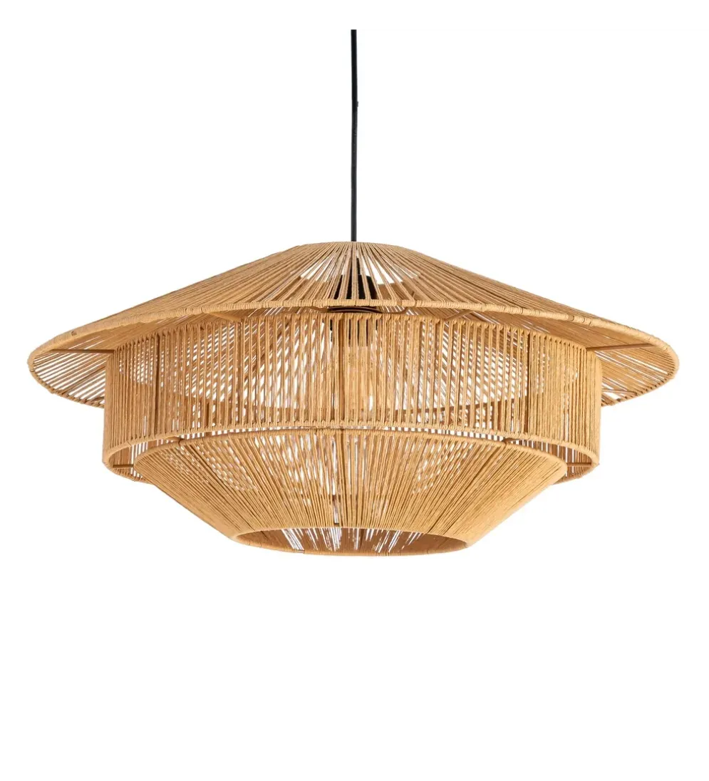 Lampa wisząca SEVEN 60 cm naturalna