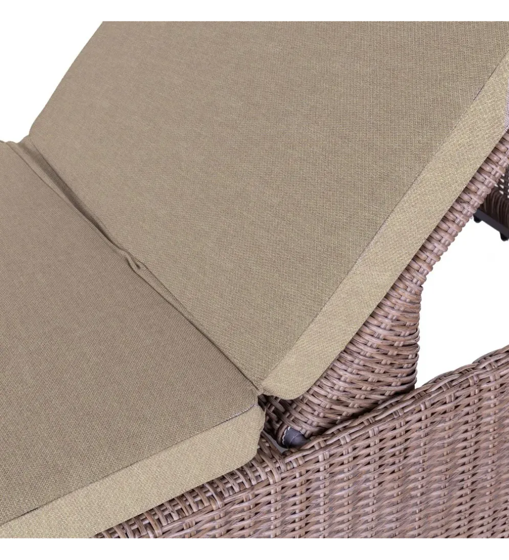 Leżak PISTON 200 cm rattan