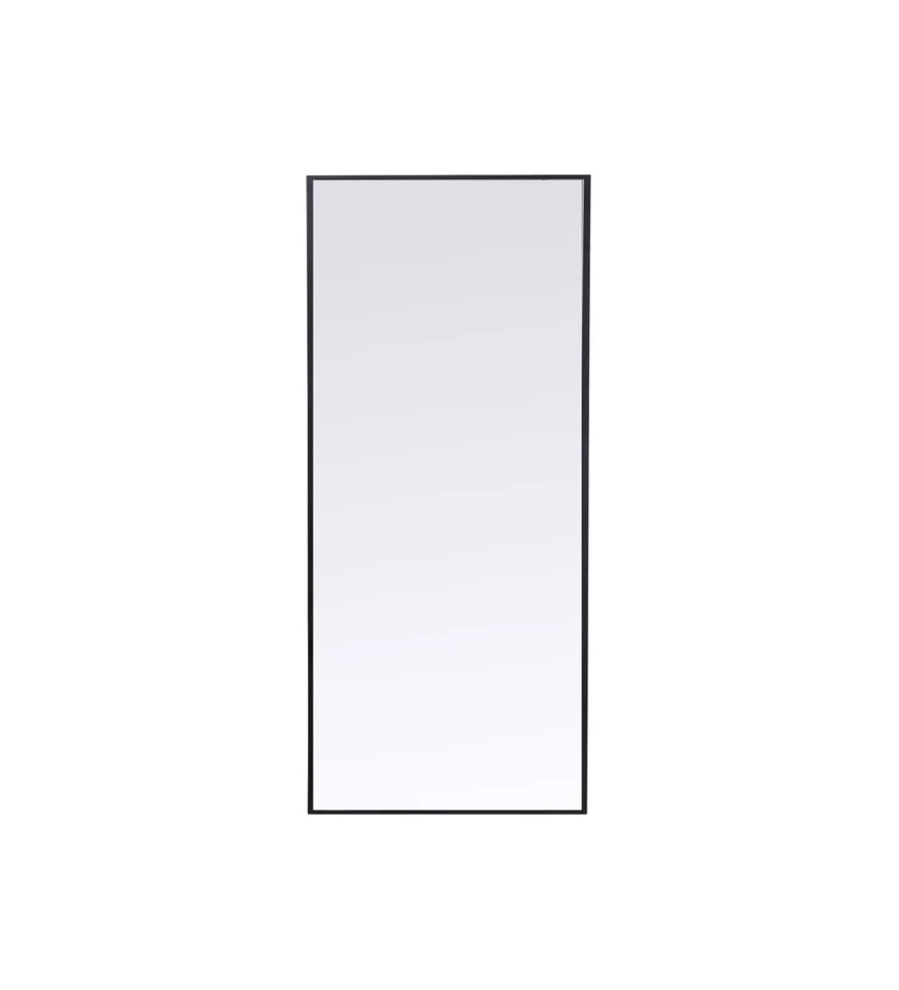 Lustro BELLA 60 x 180 cm czarne