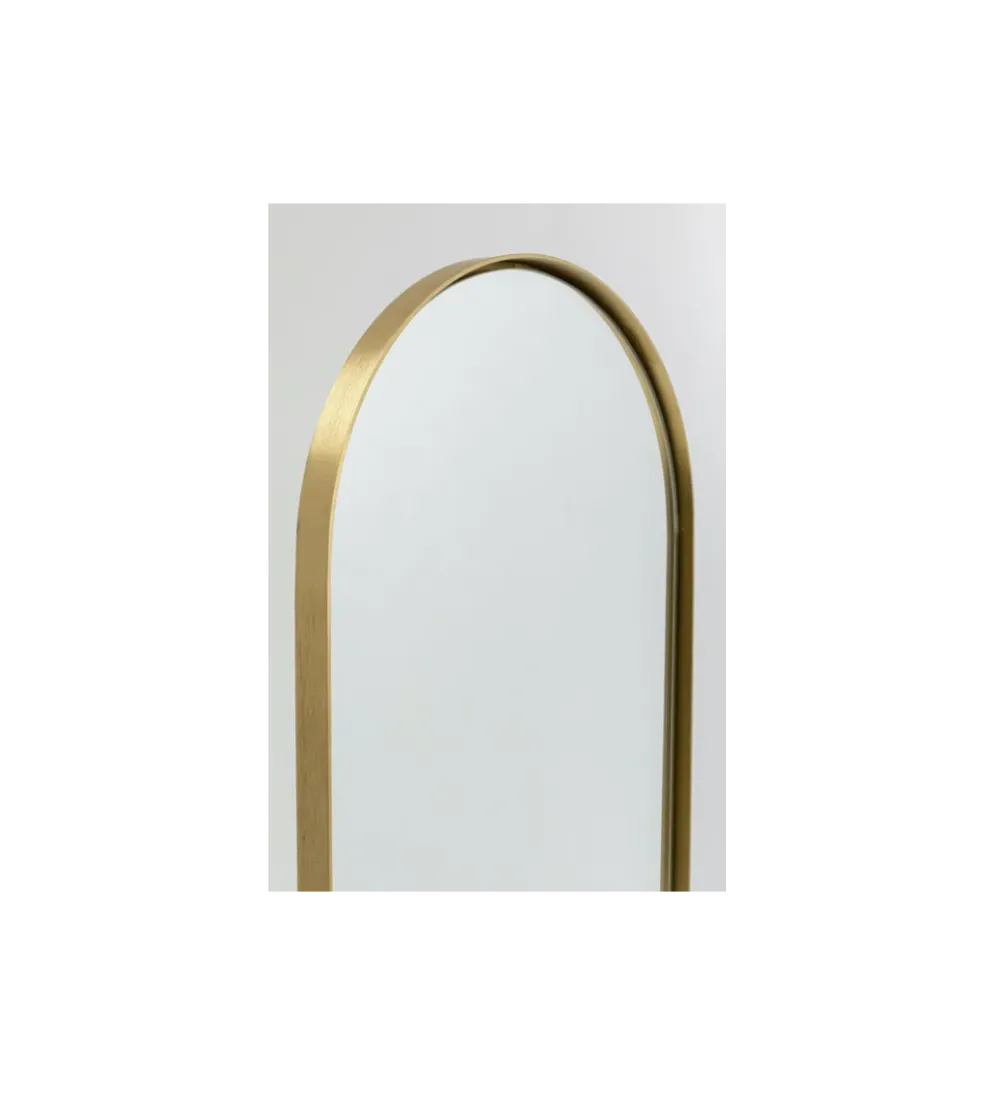 Lustro stojące Curve 170 cm złote