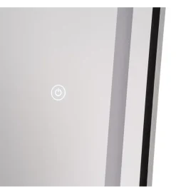 Lustro TEMPEJO 160 cm czarna rama