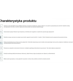 Narożnik rozkładany COZY 244 cm z funkcją spania
