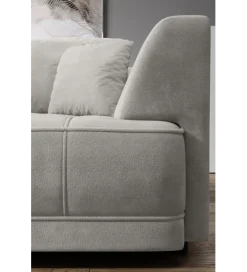 Narożnik z funkcją spania Big Sofa Tiga Box 286 cm z elektrycznie wysuwanym siedziskiem