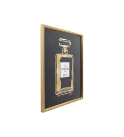 Obraz FRAGRANCE 115 x 115 cm złoty