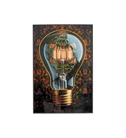 Obraz LED ART BULB 80 x 120 cm