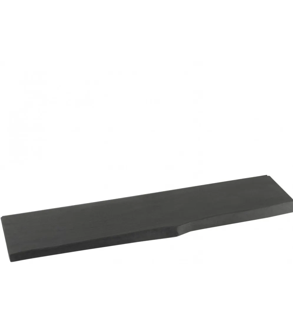 Półka GERARD 115 cm drewno mango czarna