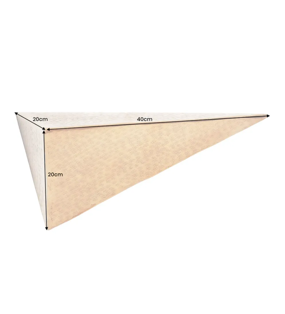 Półka PYRAMID 40 cm złota