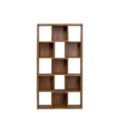 Regał CUBES BALANCE 103 x 192 cm drewno mango