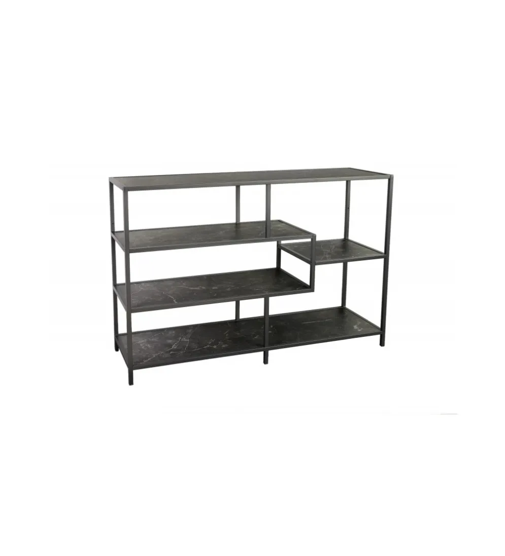 Regał FONTERA 114 cm w optyce marmuru