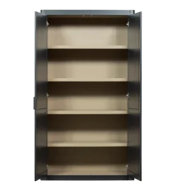 Regał GUNNAR 217 x 120 cm czarny mat