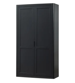 Regał GUNNAR 217 x 120 cm czarny mat