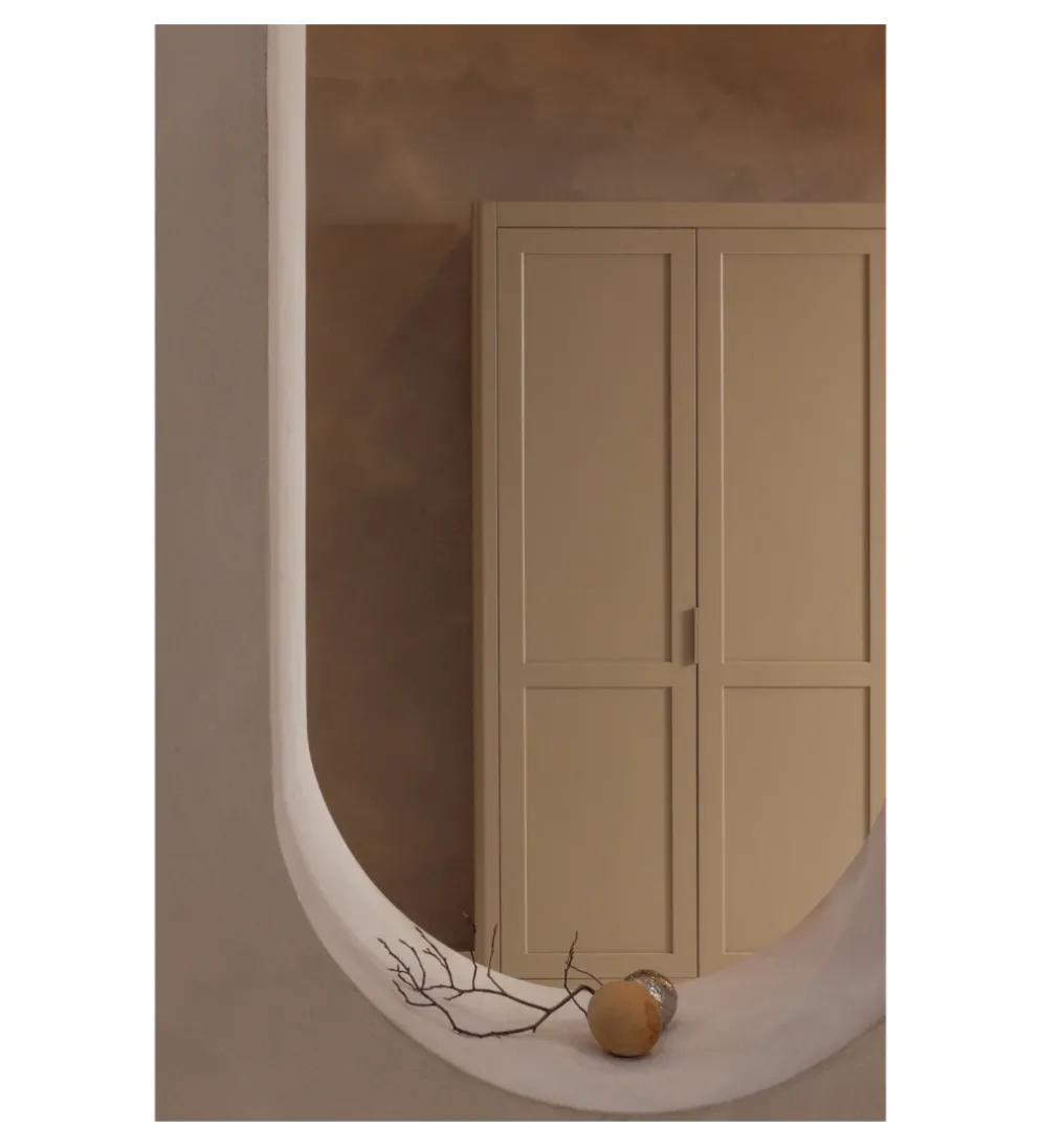Regał GUNNAR 217 x 120 cm szary piaskowy