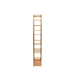 Regał LOFT 60 x 195 cm złoty