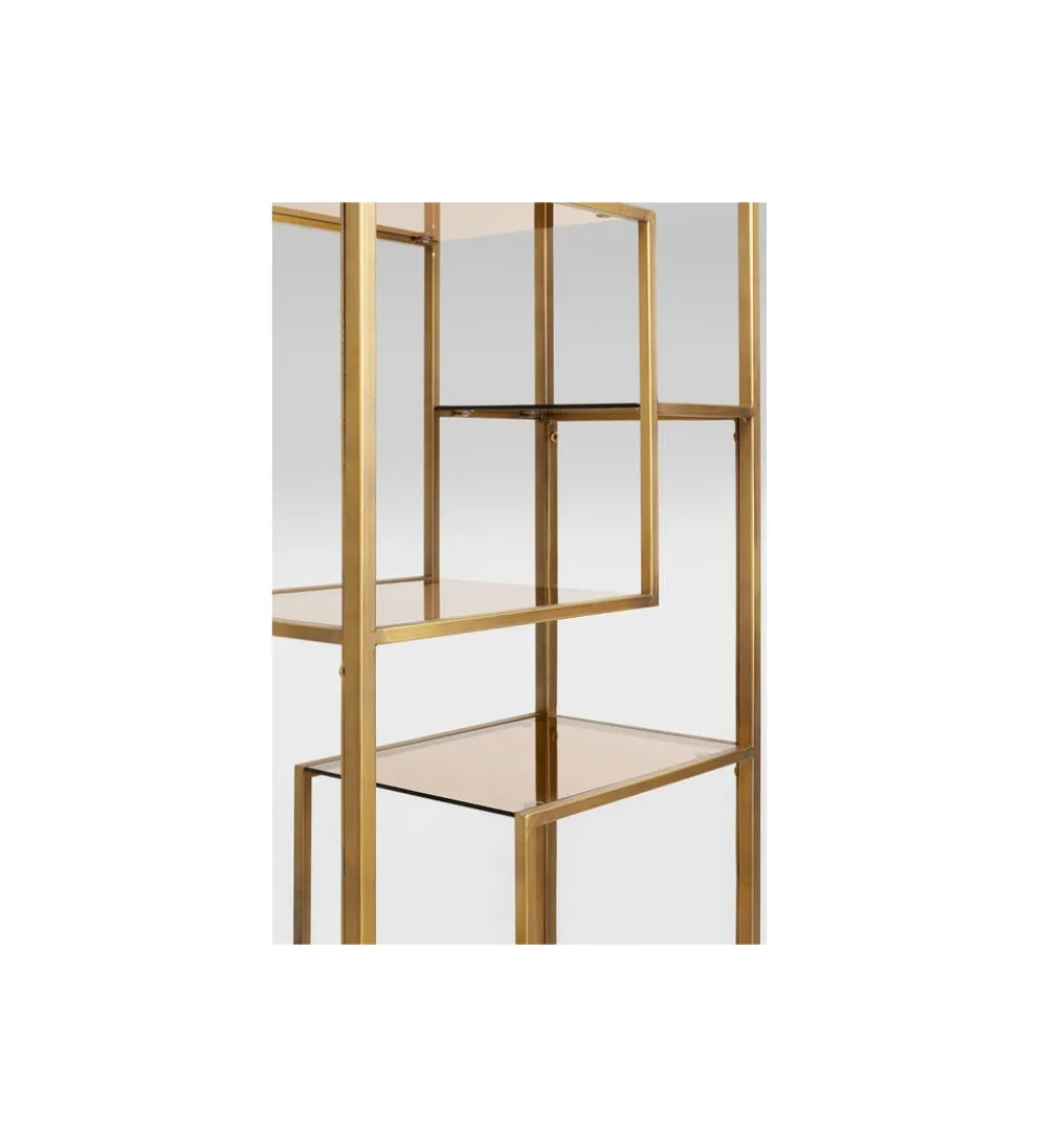 Regał LOFT 60 x 195 cm złoty