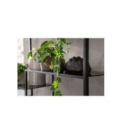 Regał metalowy Loft  195 cm x 115 cm czarny