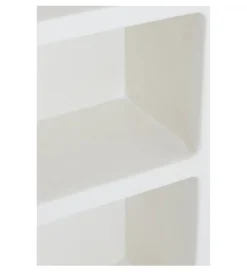Regał NALUNO 60 x 190 cm kremowy