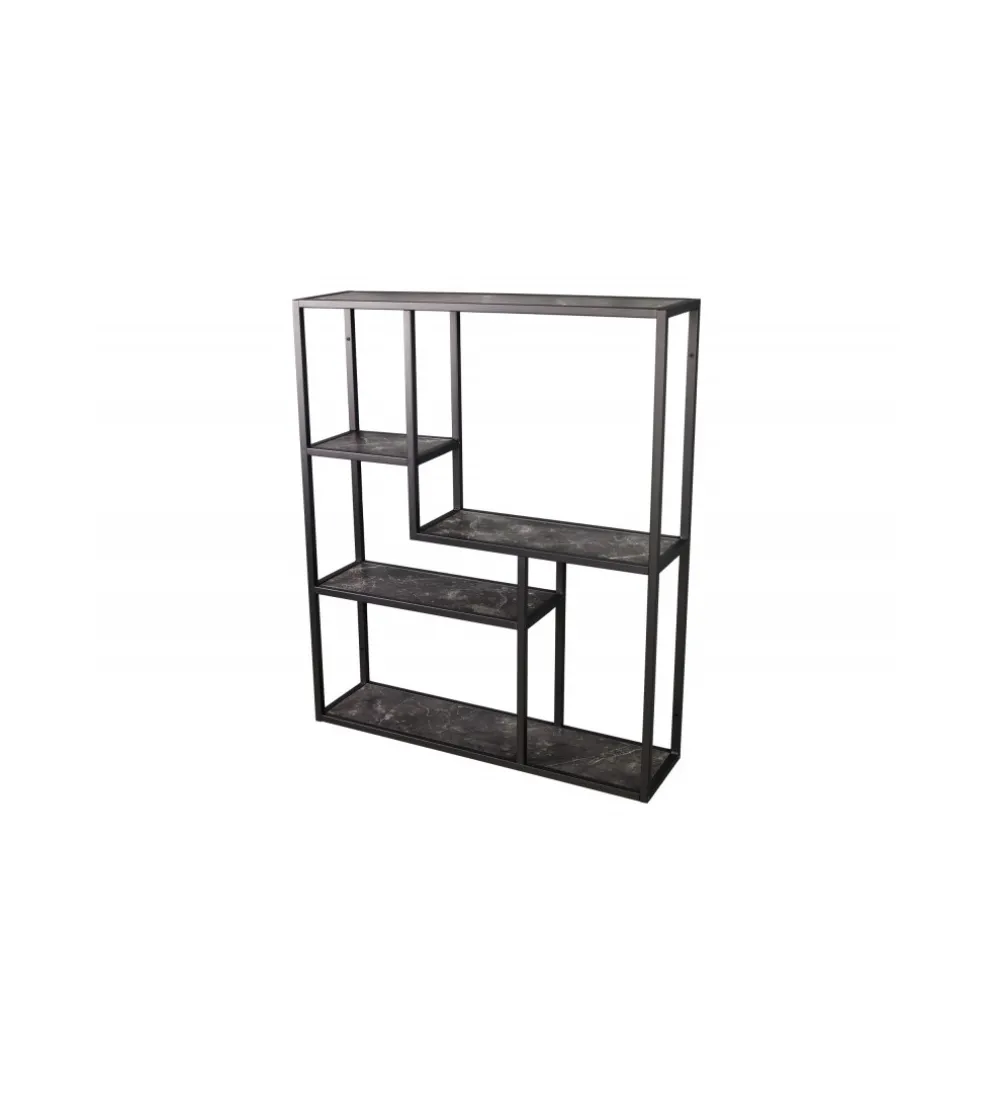 Regał wiszący FONTERA 75 cm w optyce marmuru