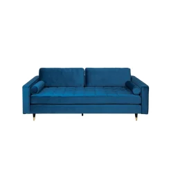 Sofa CANIS velvet 220 cm aqua velvet