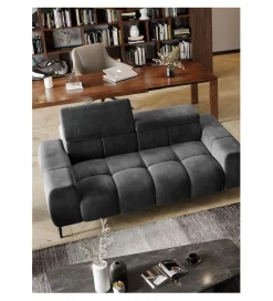 Sofa ELEKTRA Plaza 212 cm z regulowanymi zagłówkami