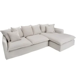 Sofa Narożna HEAVENLY Heaven 255 Cm naturalny len
