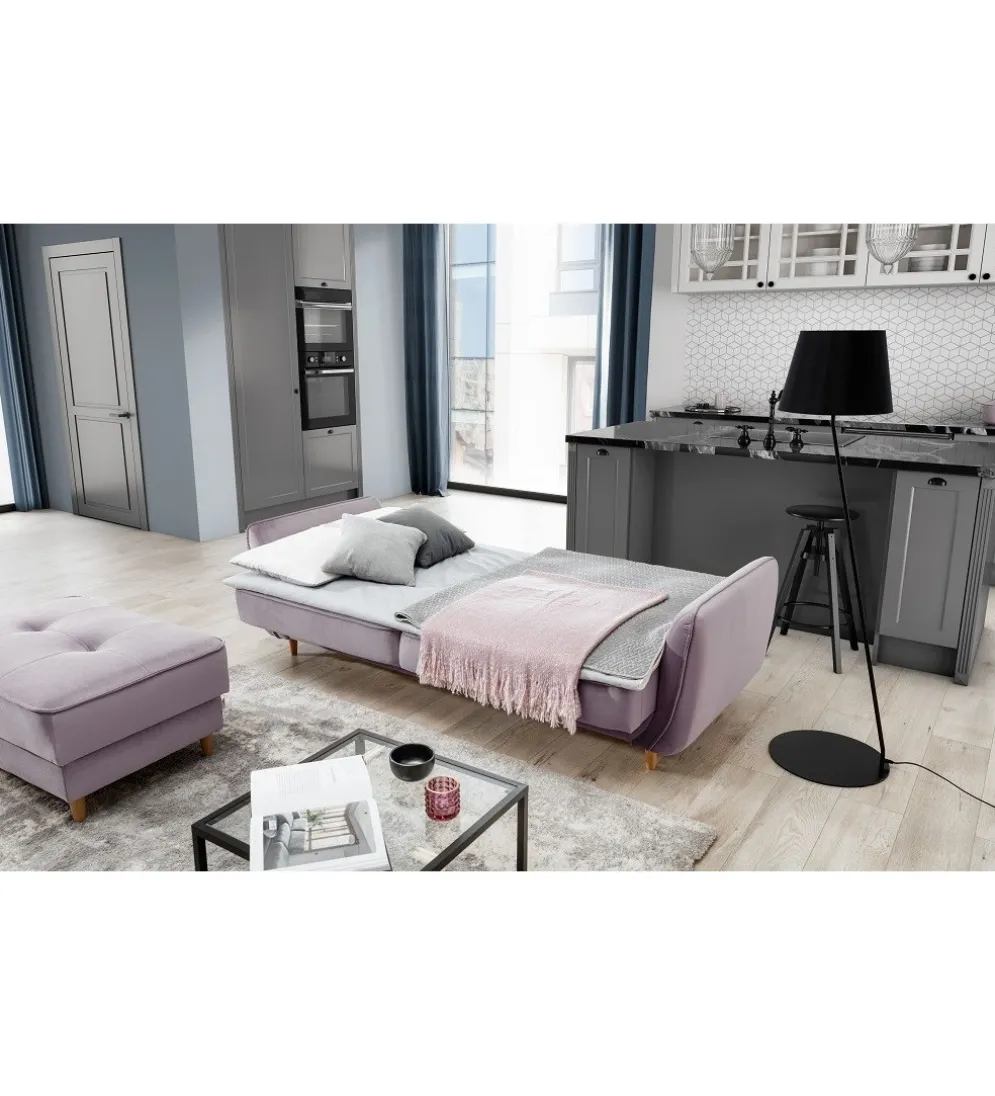 Sofa rozkładana BELLIS 220 cm z funkcją spania