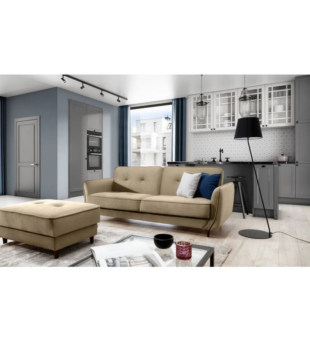 Sofa rozkładana BELLIS 220 cm z funkcją spania