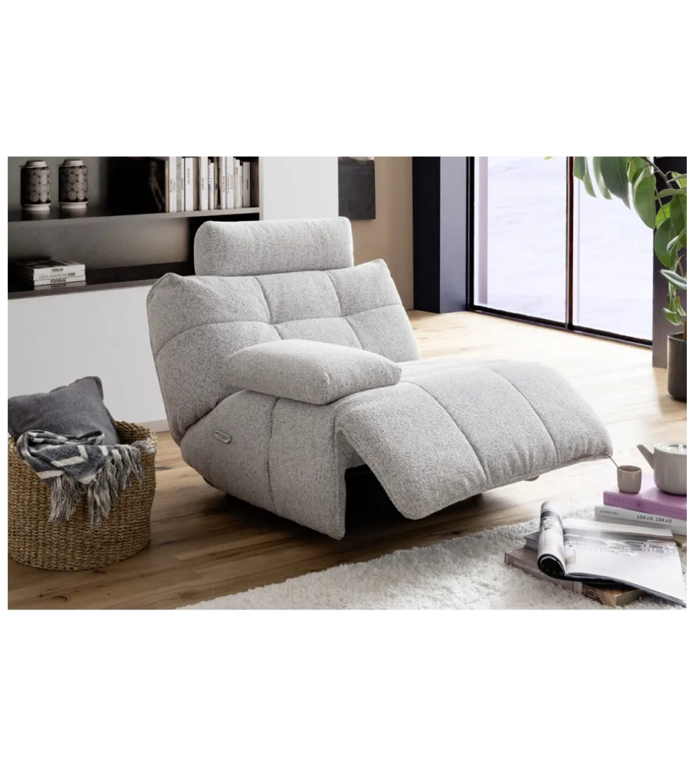 Sofa segmentowa fotel BELVIANO lewa 93 cm