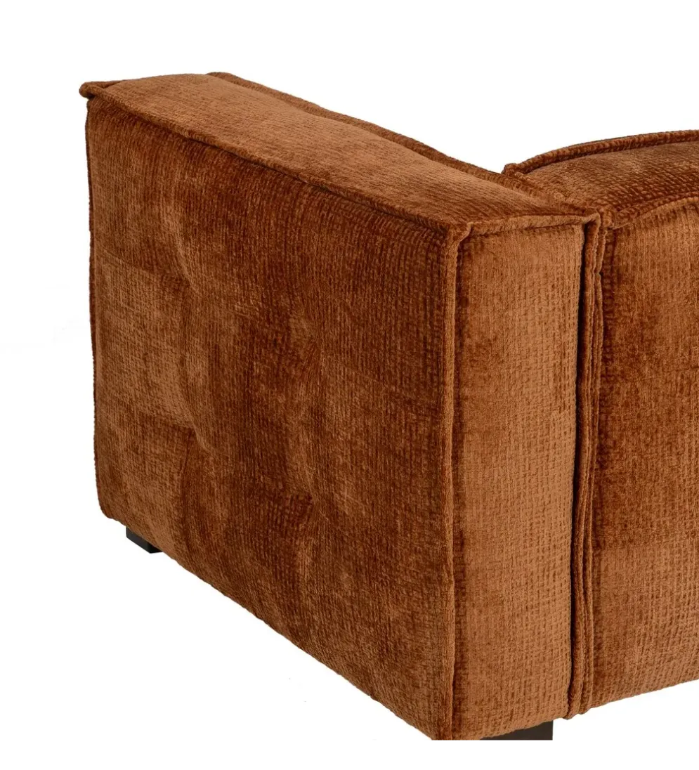 Sofa SIBARIS 218 cm ceglasta