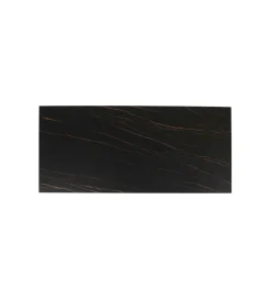 Stół GLOYRIA 200 cm ceramika w optyce czarnego marmuru