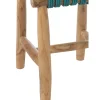 Stołek GASAM 45 cm turkusowy