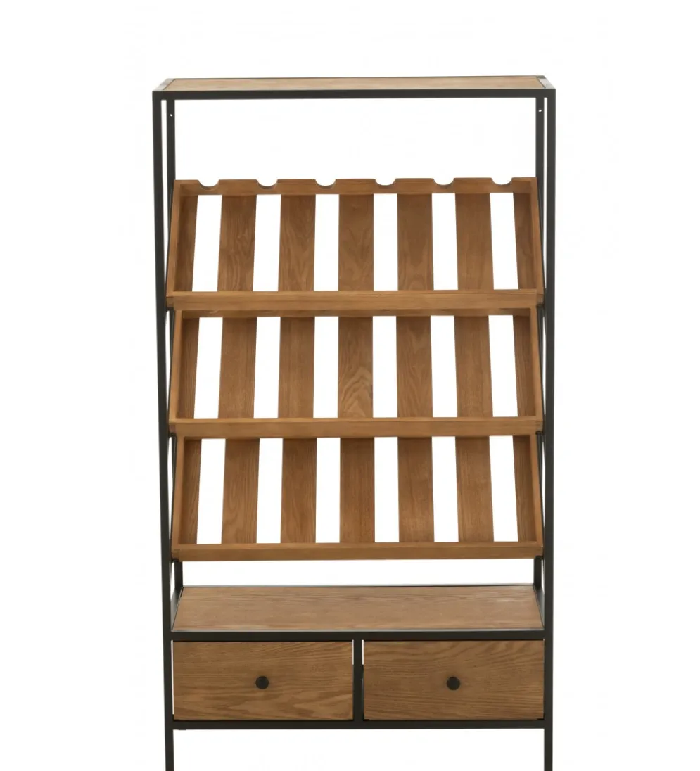 Stojak na wino VENRIS 125 cm naturalny