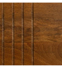 Stolik kawowy ABNER 110 cm drewno mango Brązowa