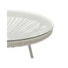 Stolik kawowy ACAPULCO 50 cm mono greige