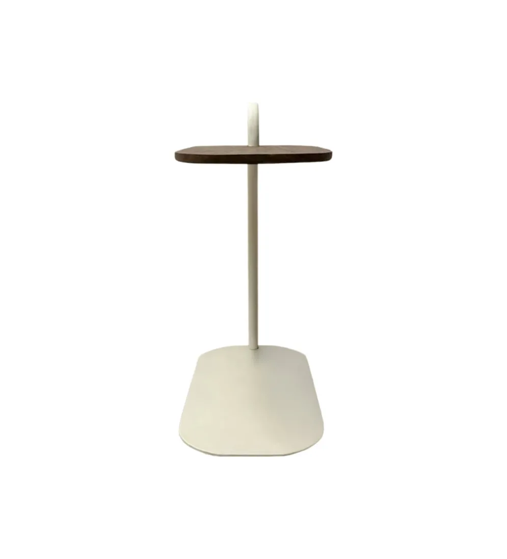 Stolik kawowy boczny BRIX AMY MALTA 65 cm beżowy