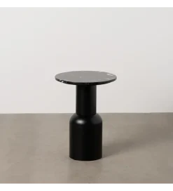 Stolik kawowy boczny KOREMA 54 cm czarny