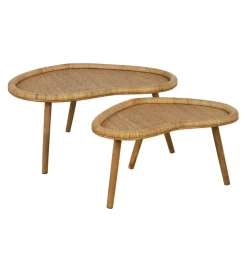 Stolik kawowy CENTRO 77 cm ratan