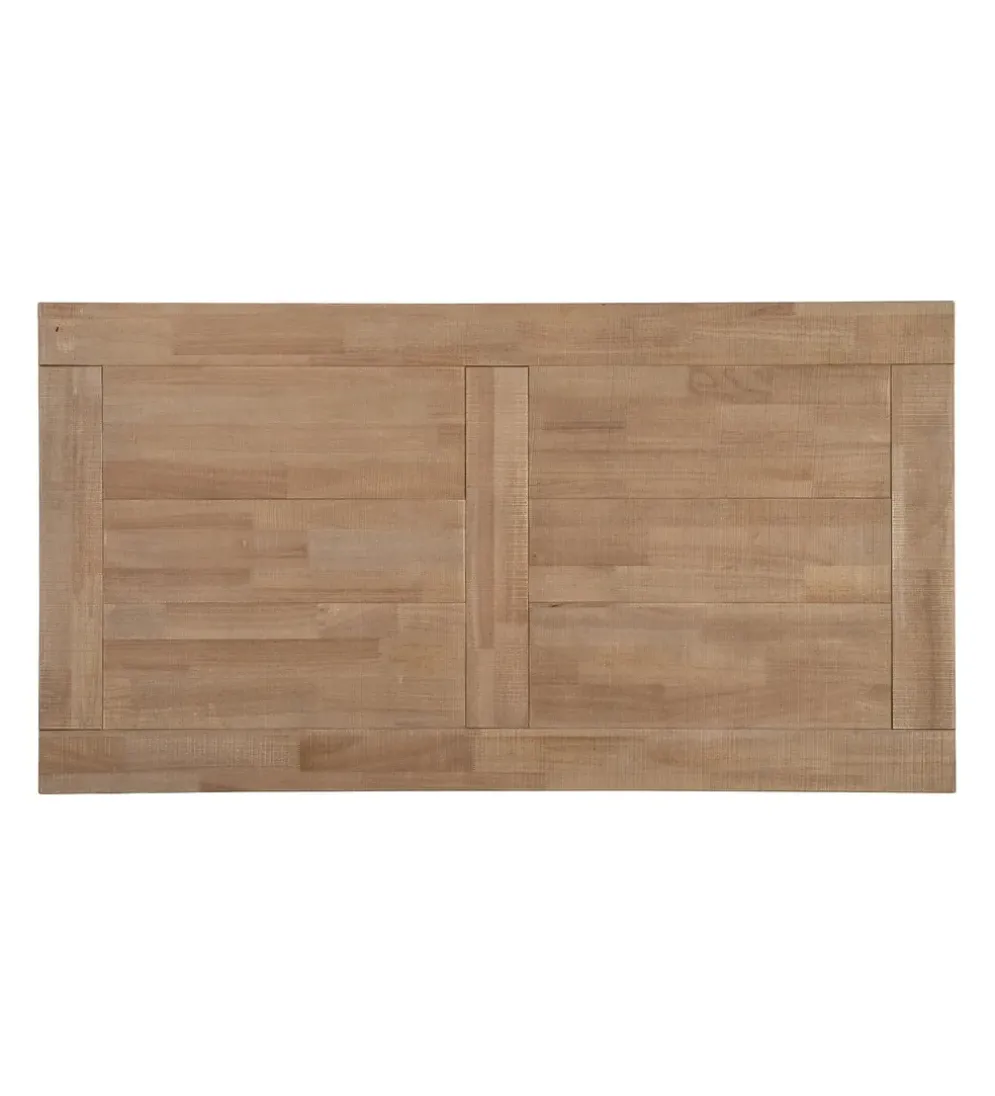 Stolik kawowy RUBBERY 130 cm drewno kauczuk naturalne