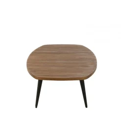 Stolik kawowy UDINE 120 cm drewno teak