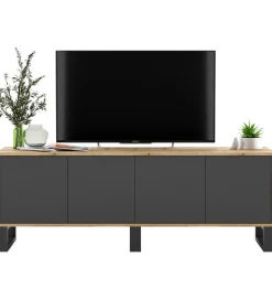Stolik pod Tv Apollo B III 150 cm antracytowy