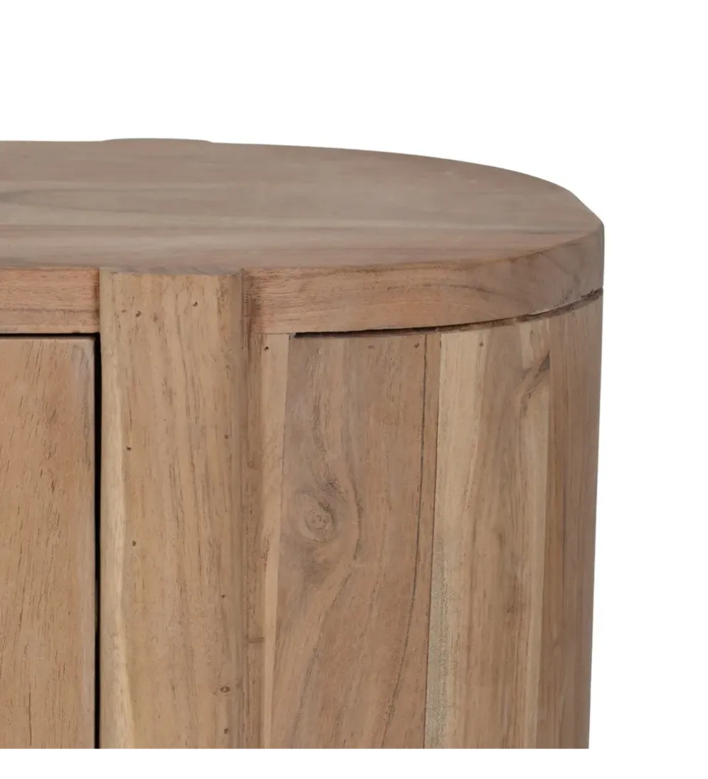 Stolik pod TV CREEL 180 cm drewno mango