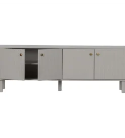 Stolik pod TV MADU 160 cm drewno sosny szary