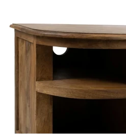 Stolik pod TV NETERO 198 cm drewno mango