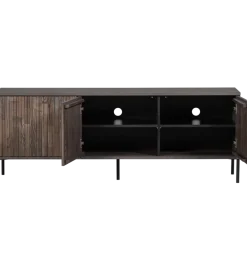 Stolik pod TV NEW GRAVURE 150 cm drewno jesion