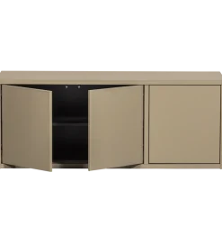 Stolik pod TV TURNER 120 cm drewno sosny mud