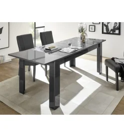 Stół PRISMA 137 Cm - 185 Cm antracytowy